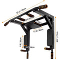 Wall-Mounted Pull-Up Bar for Indoor Use, Multi-Functional Indoor Home Gym Equipment